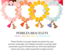 Cargar imagen en el visor de la galería, BuDhaGirl ~ Pebbles Bracelet