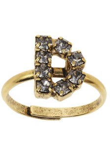 Letters Ring Tova