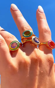 BuDhaGirl ~ Galaxy Ring