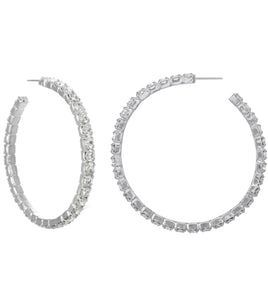 Lola Mettalic Hoops Tova