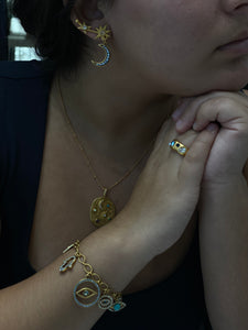 All The Evil Eyes Talisman~Sequin