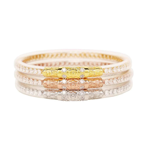 BuDhaGirl~Three Queens Clear Crystal (Set de 3)