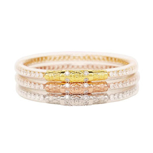BuDhaGirl~Three Queens Clear Crystal (Set de 3)