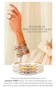 BuDhaGirl~Three Queens Clear Crystal (Set de 3)