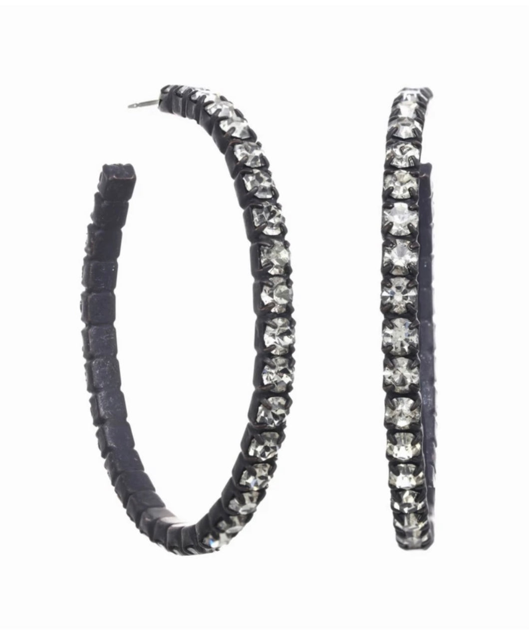Lola Mettalic Hoops Tova