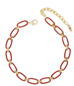 Amelia Reversible Necklace and bracelet Tova